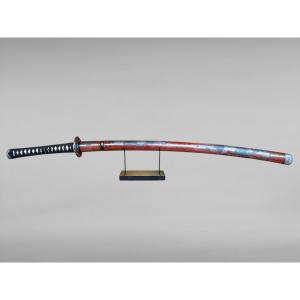 Japanese Katana Sword, Beautiful Finely Lacquered Saya - Edo Period (1603-1868).