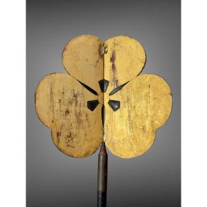 Sashimono Sign Of The Mimura Clan - Edo Period (1603-1868).