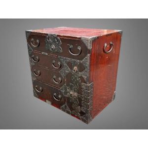 -kodansu Furniture - Late Edo Period (19th) - Width 53.5 Cm.