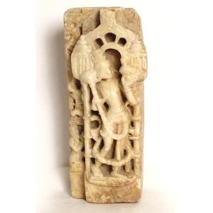 Marble Bas-relief Carving Chauri Rajasthan Solanki Fly Swatter