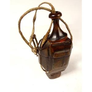 Chinese Name Stamp Seal Wood Pendant China 20th Century