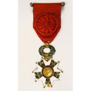 Legion Of Honor Medal Solid Gold Enamels Republic 1870 Honor Homeland