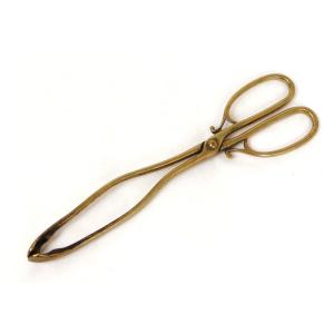 Old Caramel Tongs Gilt Bronze XVIIIth Century