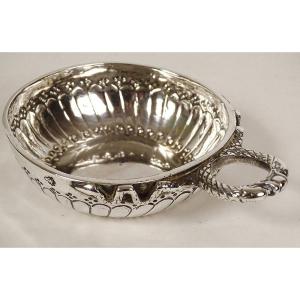 Taste-wine Sterling Silver Farmers General Paris Serpent 106.24gr XVIIIth