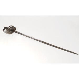 Saber Sword Officer Bronze Galuchat Crown 19th Century