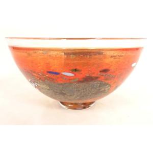 Blown Glass Cup Kosta Boda Berti Vallien Satellite Denmark 20th Century