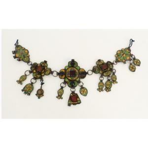 Berber Amazigh Jewelry Set Enamel Stone Morocco Jean Besancenot