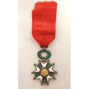 Legion Of Honor Medal Republic 1870 Homeland Silver Shiny Enamels 19th Century