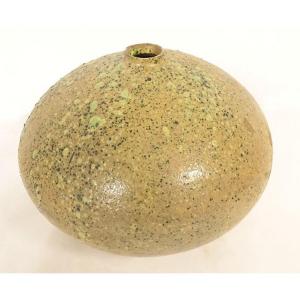 Vintage Otto Meier Ceramic Spherical Vase, Germany, 1950s-70s, 20th Century