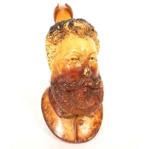 Meerschaum Pipe With Amber Head, Composer Georges Bizet, Guyot Collection, 19th Century