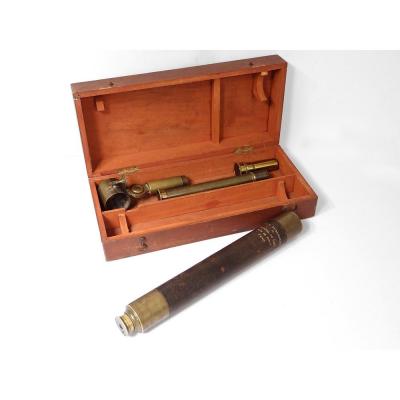 Spectacle Bezel From The Sky Cour De Rohan Paris Brass Nineteenth Leather