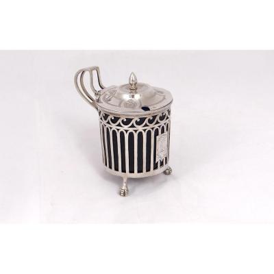 Mustardier Sterling Silver Farmers General Monogram 102gr Eighteenth