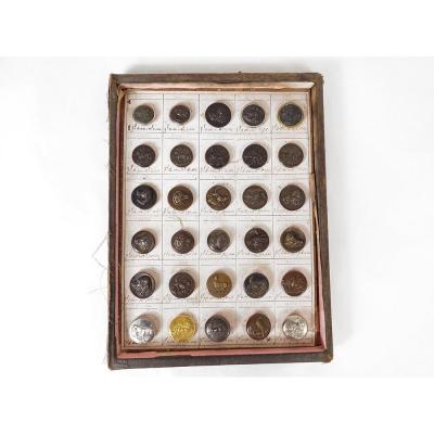 Buttons Hunting Hunting Deer Wild Boar Roe Deer Fox Pheasant Dog Horse