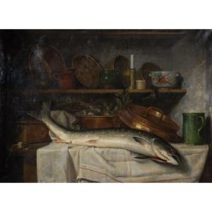 Still Life By J.o De Cocquerel