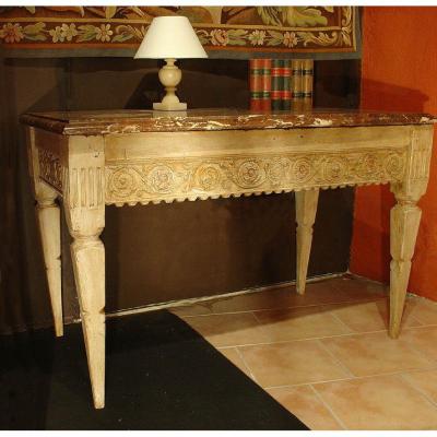 Console Table Painted Late 18th