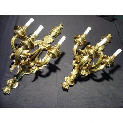 Pair Of Louis XVI Style  Sconces 