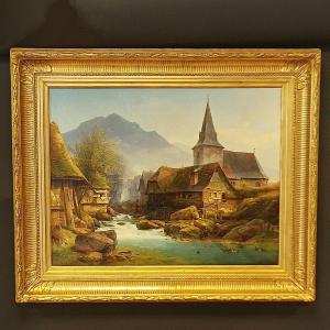 Johann Adolf Lasinsky, Oil On Canvas, Signed And Dated 1838