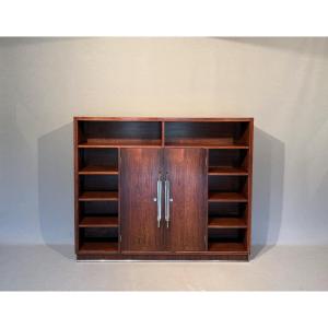 Art Deco Bookcase By Mercier