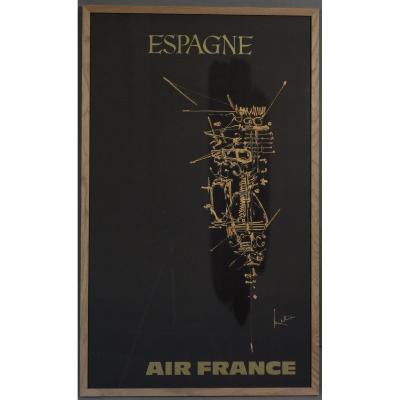 Air France Poster Georges Mathieu