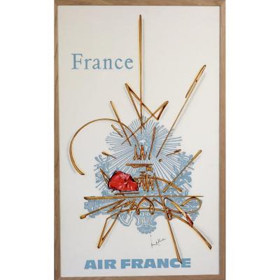 Air France Poster Georges Mathieu