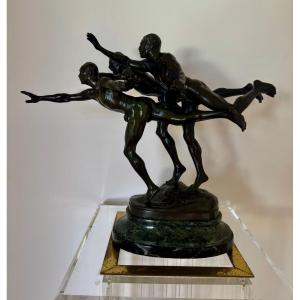 Alfred Boucher Bronze Au But Foundry Siot Late 19th Century (circa 1890)