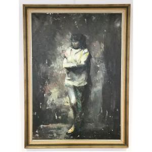 Roger Thalamy (1927-2016) Oil Painting On Canvas