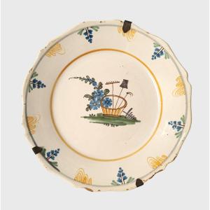 18th Century Earthenware Plate