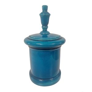 Pol Chambost. Covered Ceramic Pot