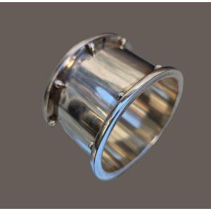 Jean Puiforcat (1897-1945) Silver Napkin Ring. 