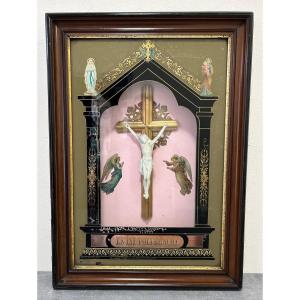 Reliquary With Christ In Biscuit And Paperolles, Napoleon III