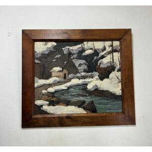 Lucien Poignant 1905-1941 Painter In Chambéry
