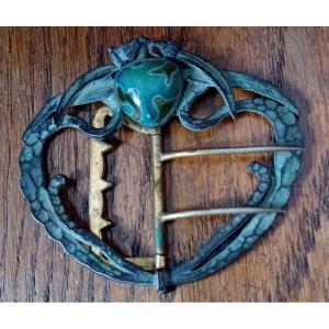 Art Nouveau Period Belt Buckle