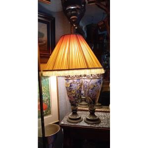 Pair Of Lamps, Cassolettes, Vases, Napoleon III III III III