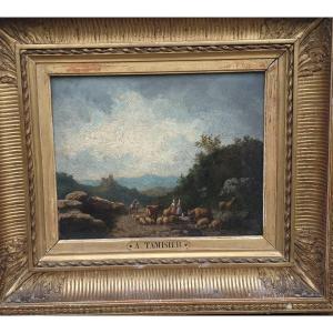 Claude Auguste Tamisier Country Scene XIX
