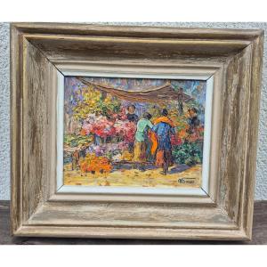 Victor Louis Cuguen (1882-1969) Florist In Toulon