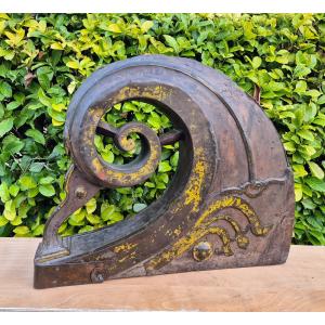 19th-century Serpent Ship Prow, South India 