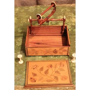 XVIII S Wire Dispenser In Marquetry