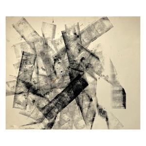 Ink On Paper. Signed Catherine Reboul Berlioz. 