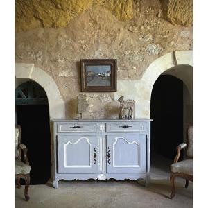 18th Century Painted Wooden Sideboard 