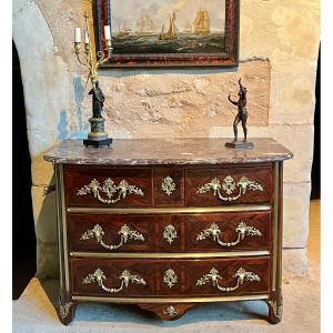 Regency Period Rosewood Chest Of Drawers. Louis XIV 