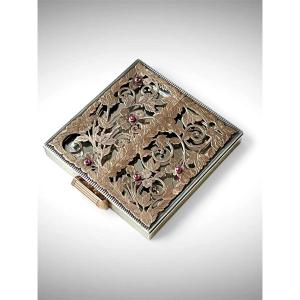 Helluin And Mattlinger Powder Compact For Boucheron