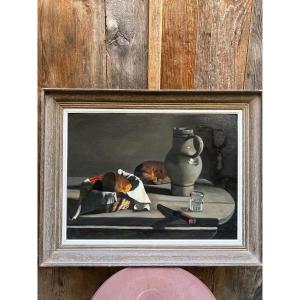 Painting Still Life P. Jouffroy 1952