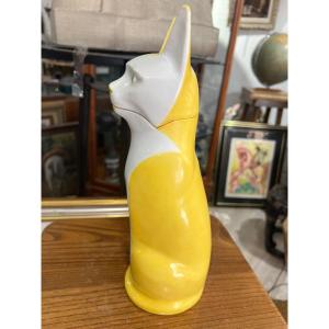 Haviland Porcelain Cat By Marcel Sandoz Art Deco