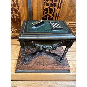 Miniature Bronze Furniture Master Work