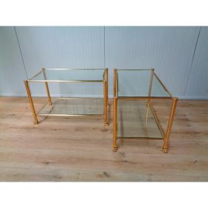 Pair Of Neo-empire Side Tables
