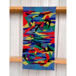 Wool Tapestry By Daniel Linière
