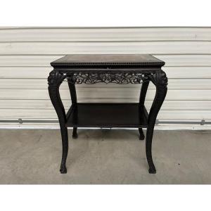 Far Eastern Ironwood Coffee Table, Early 20th Century