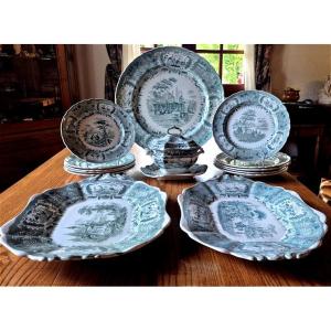 Bordeaux Earthenware Dishes And Plates