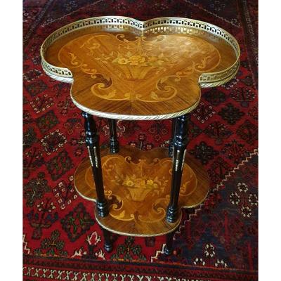 Small Pedestal Table / Pedestal, Napoleon III Period