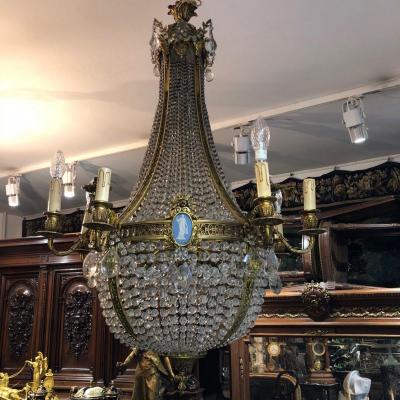 Chandelier Louis Lvi Style Hot Air Balloon XIXth Century